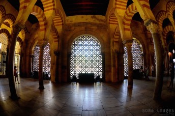 Mosaic windows, Mezquita de Córdoba, Cordoba, Spain
