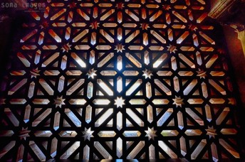 Mosaic windows, Mezquita de Córdoba, Cordoba, Spain